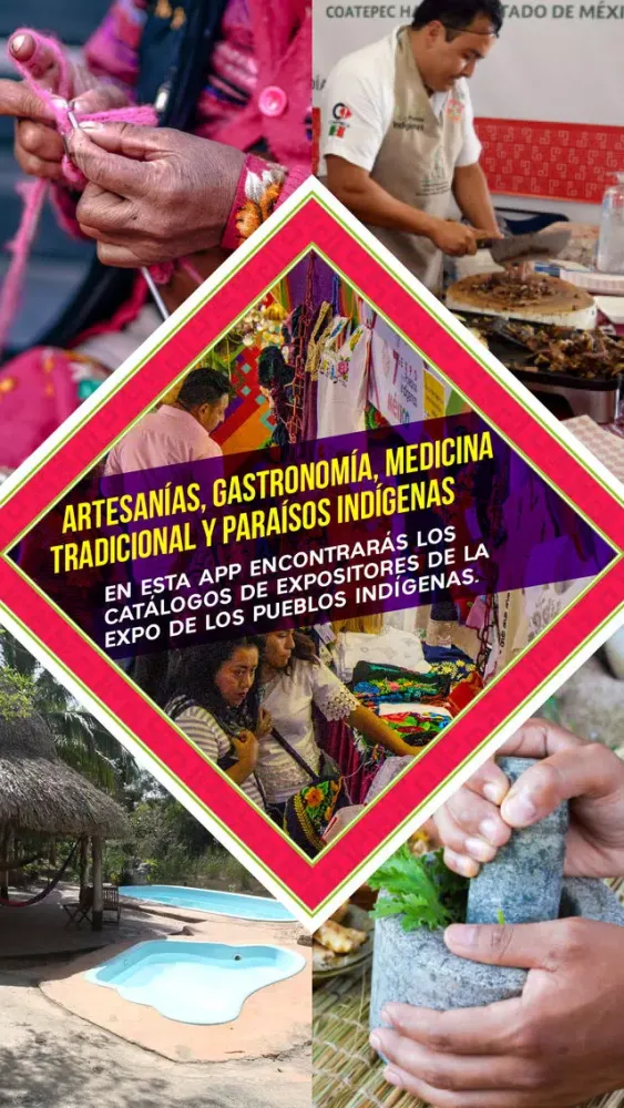 Tangkapan layar Expo de los Pueblos Indígenas
