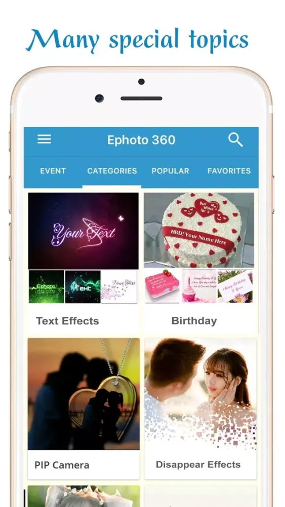 Ephoto 360 - Photo Effects应用截图