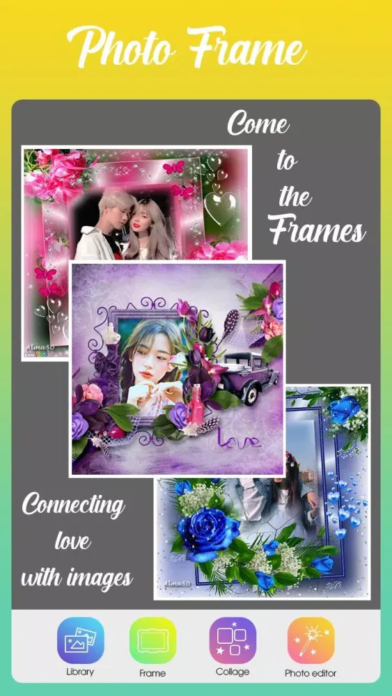 Photo frame, Photo collage स्क्रीनशॉट