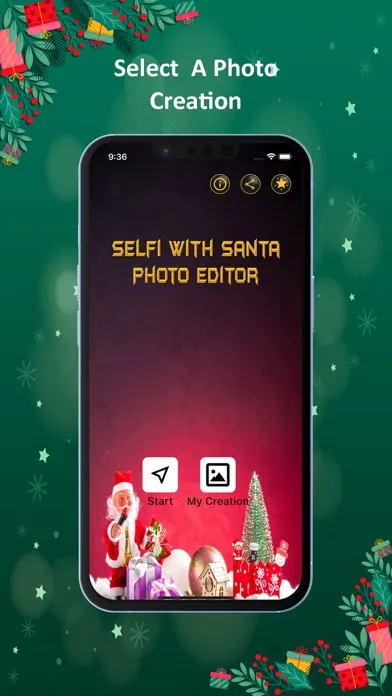 تصاویر Selfie With Santa - Xmas