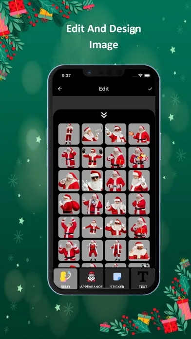تصاویر Selfie With Santa - Xmas