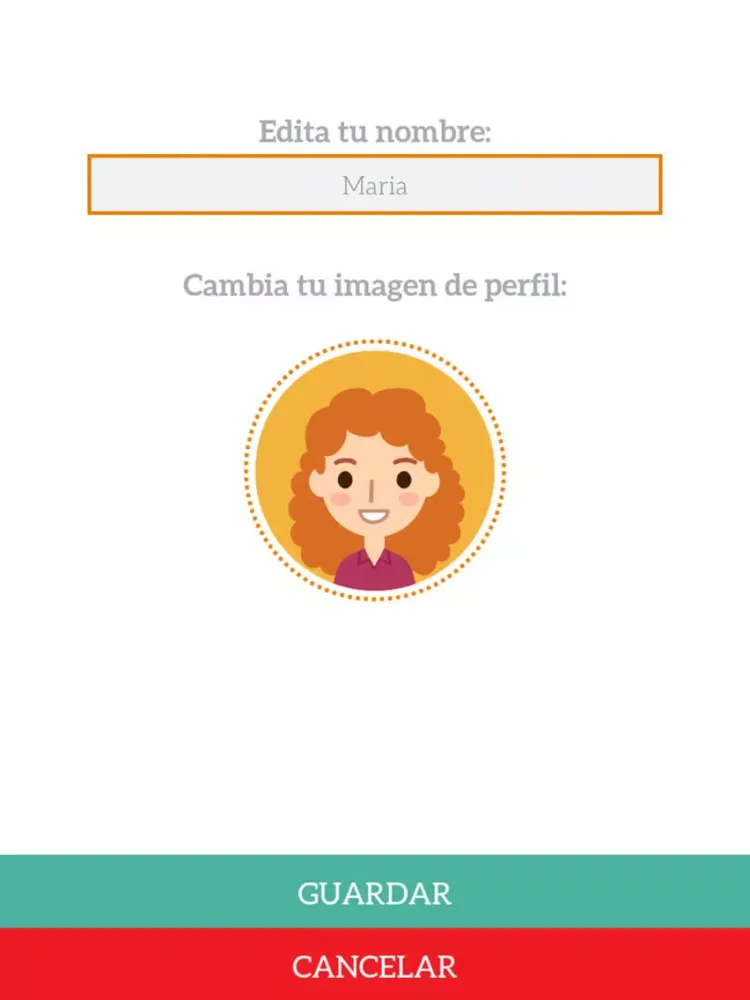 Tangkapan skrin Avanza - Santillana iPad 
