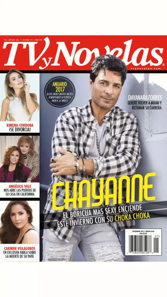 Ảnh chụp màn hình của TVyNovelas USA Revista