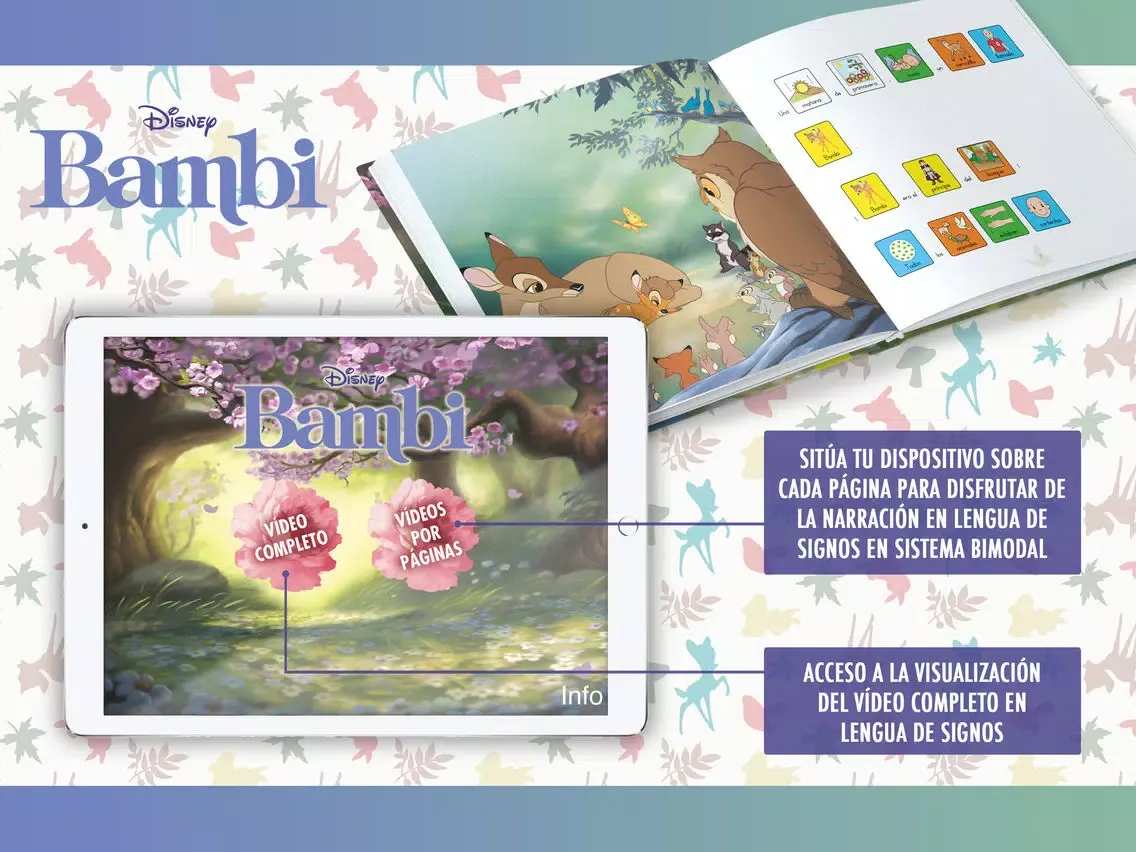 Bambi Cuentos accesibles para todos iPad 应用截图