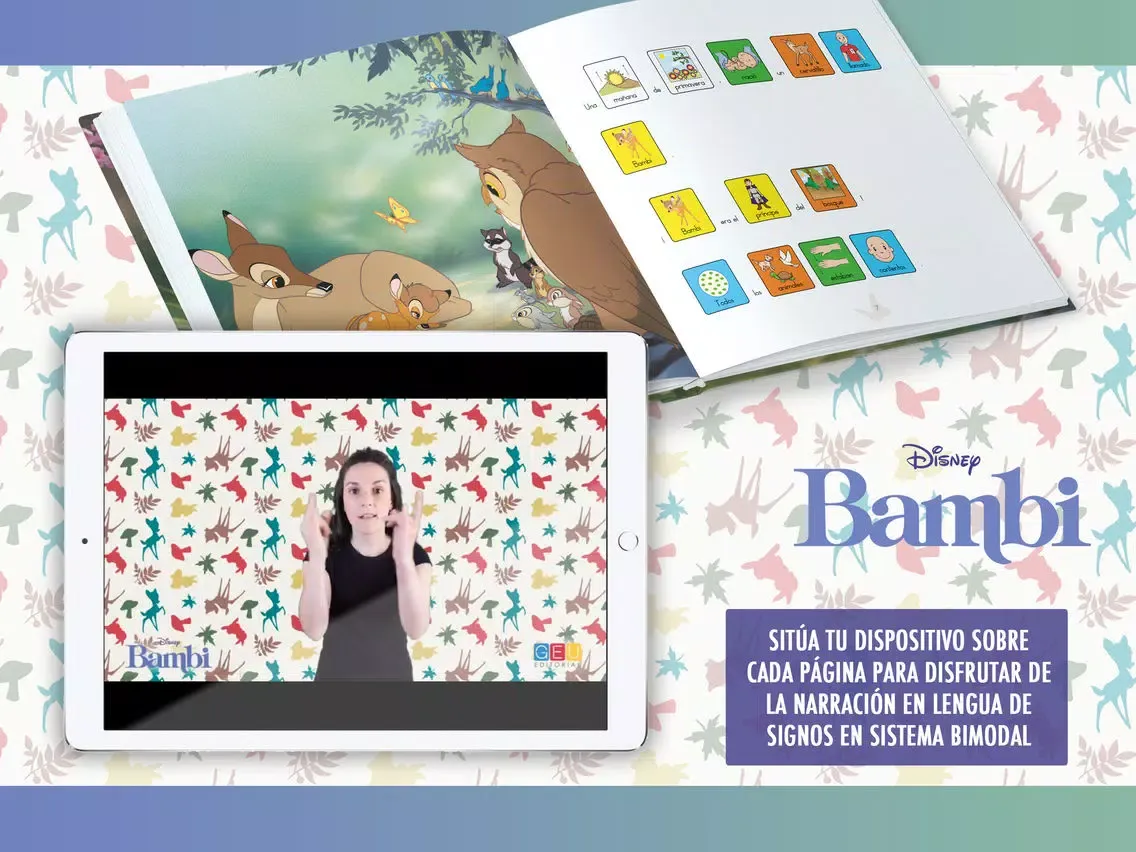 Bambi Cuentos accesibles para todos iPad 应用截图