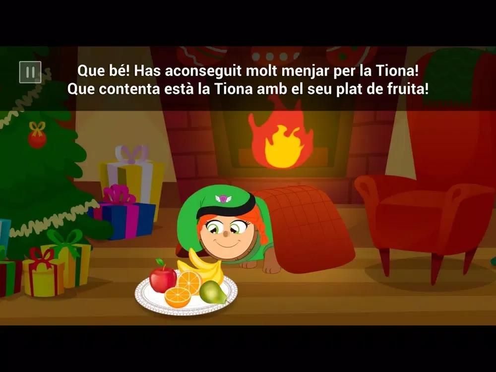 Joc del Tió i Tiona de Nadal iPad 應用截圖