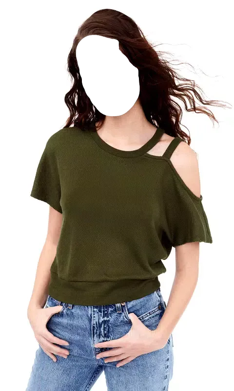 Capturas de tela do Girls Fashion Crop Tops Photo