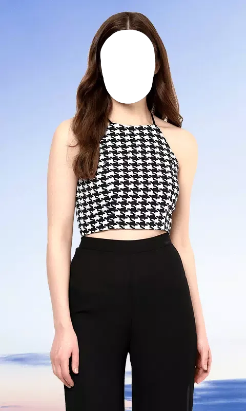 Capturas de tela do Girls Fashion Crop Tops Photo