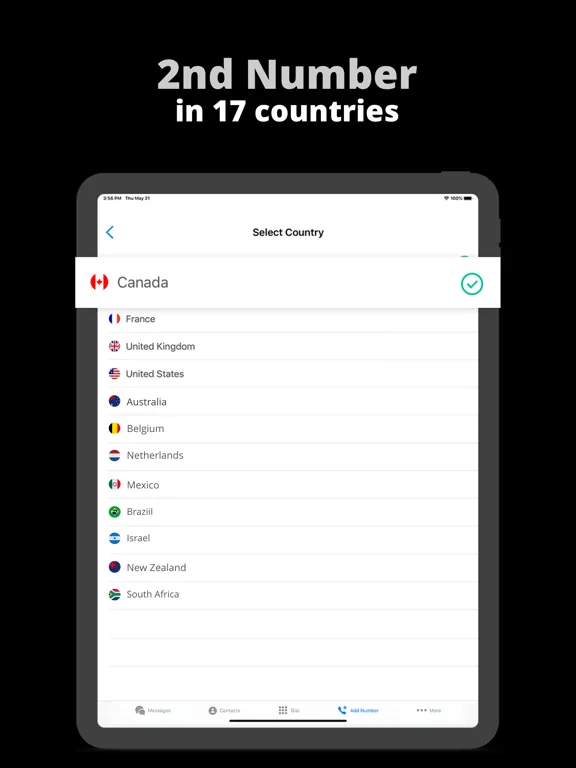 Second Phone Number :Wifi Line iPad  স্ক্রিনশট