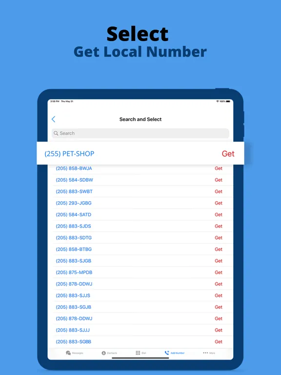 Second Phone Number :Wifi Line iPad  স্ক্রিনশট