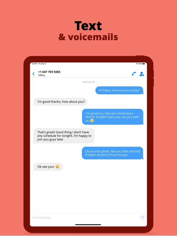 Second Phone Number :Wifi Line iPad  স্ক্রিনশট