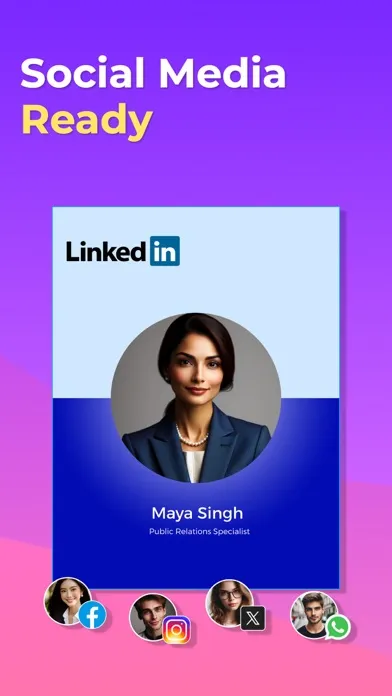 PhotoToHeadshot - AI Headshot应用截图