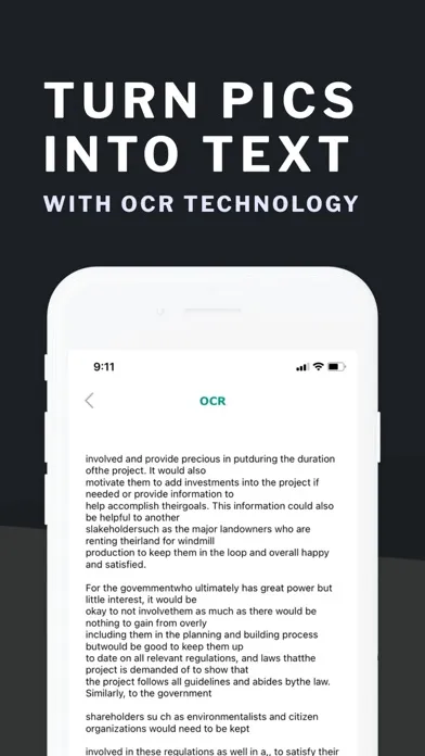 Screenshot di Scanner - convert photo to pdf