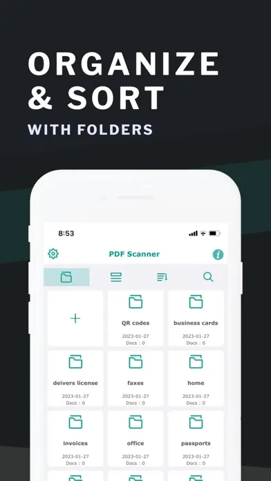 Screenshot di Scanner - convert photo to pdf