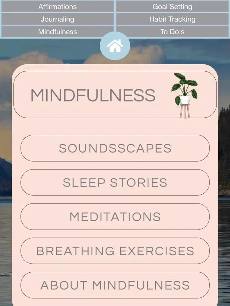 Capturas de tela do Simply Balanced Self Care iPad 