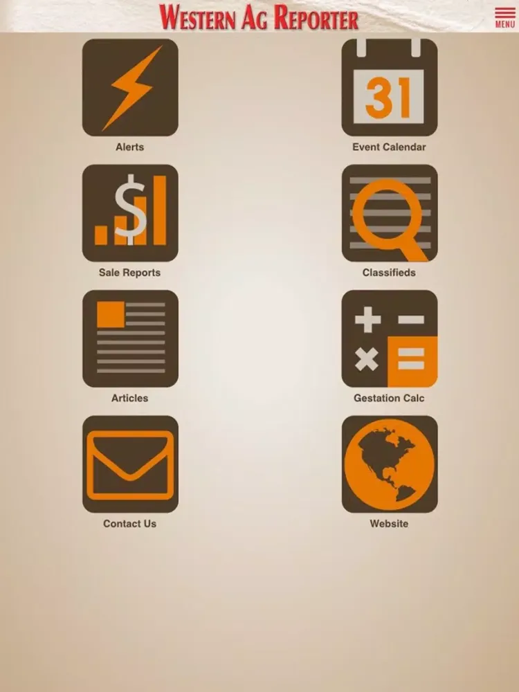 Скриншоты Western Ag Reporter iPad 