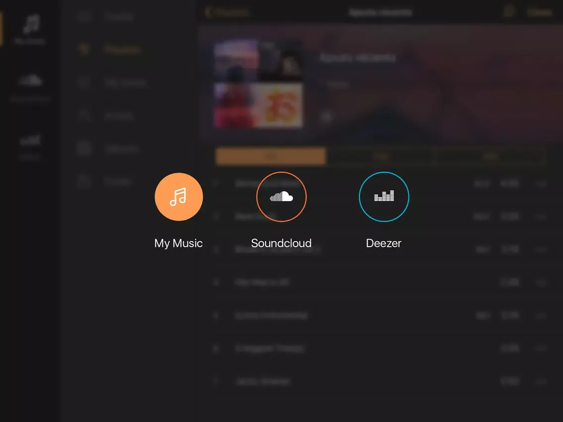 Zrzuty ekranu edjing Pro - dj controller iPad 