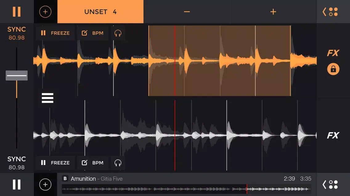 Zrzuty ekranu edjing Pro - dj controller