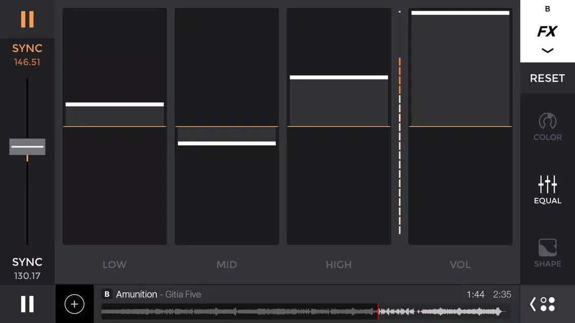 Zrzuty ekranu edjing Pro - dj controller
