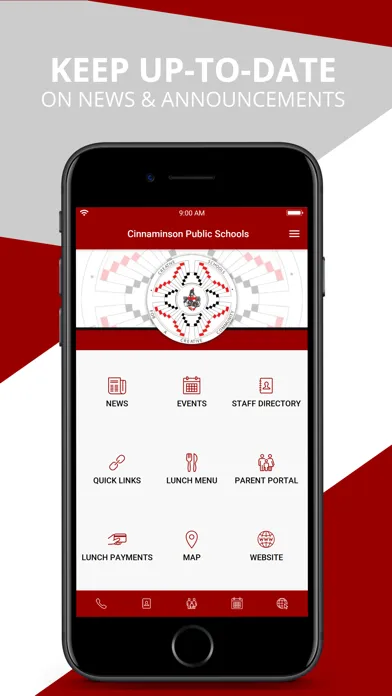 Ảnh chụp màn hình của Cinnaminson Public Schools