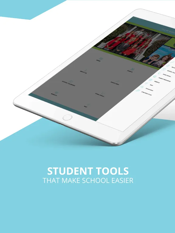 Tangkapan skrin Isle of Wight Schools iPad 