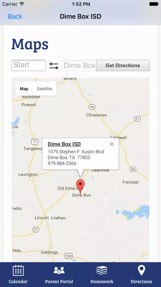 Dime Box ISD 스크린샷