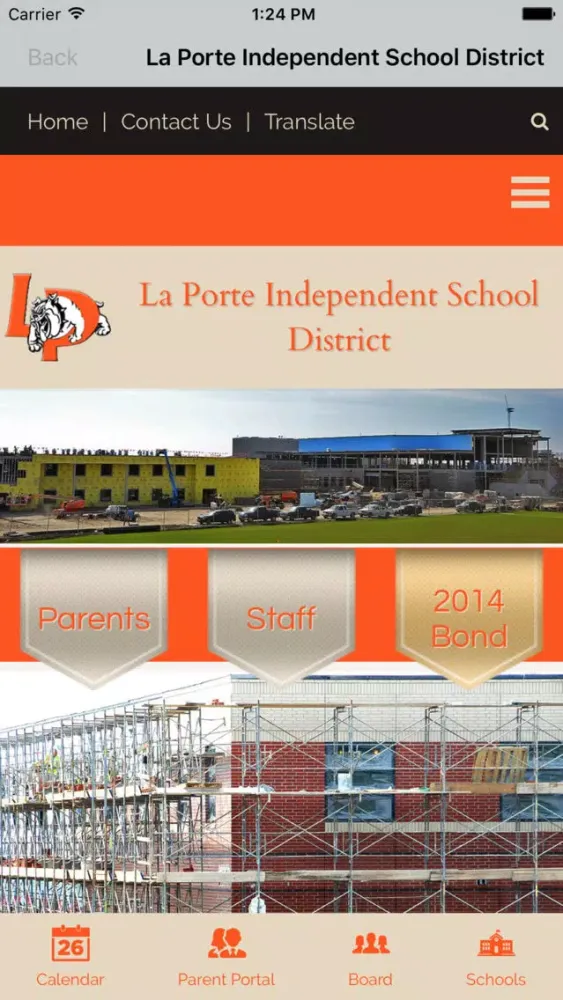 La Porte Independent School District سکرین شاٹس