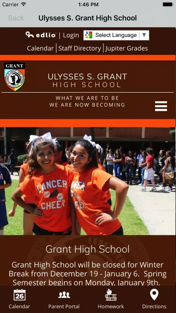 Ulysses S. Grant High School Screenshots