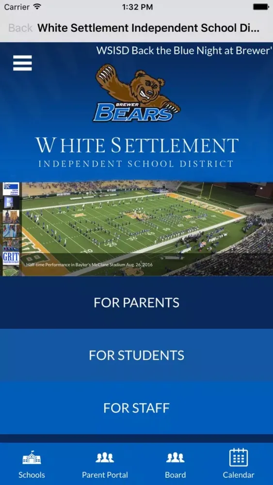 White Settlement Independent School District سکرین شاٹس