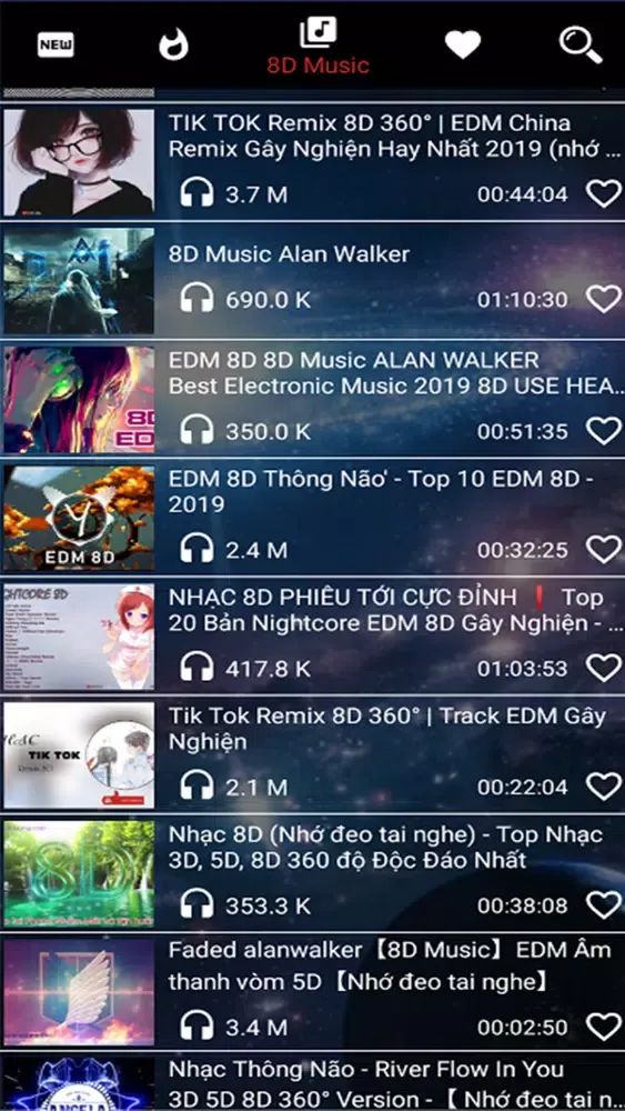 Nhạc EDM - Nhạc Sàn - Nhạc DJ Screenshots