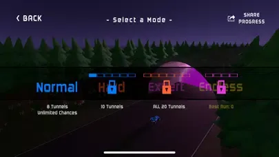 Warp Tunnel Challenge Screenshots