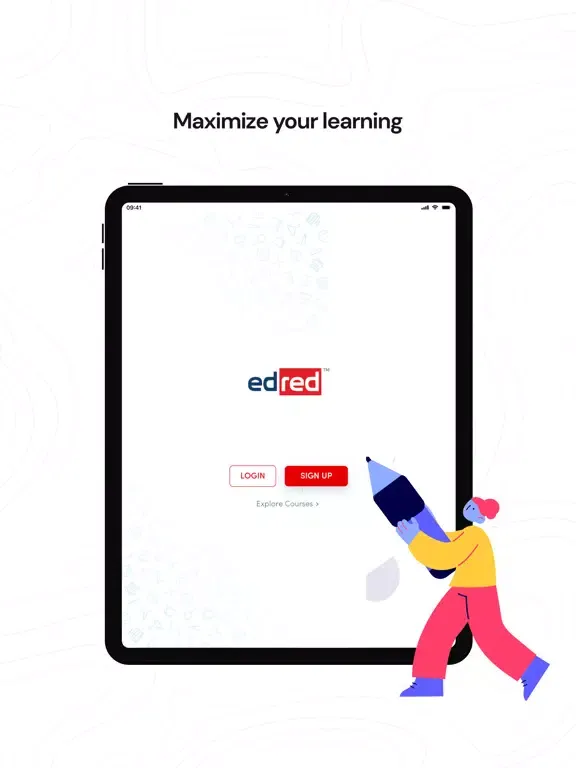 EdRed-Online Learning Platform iPad 应用截图