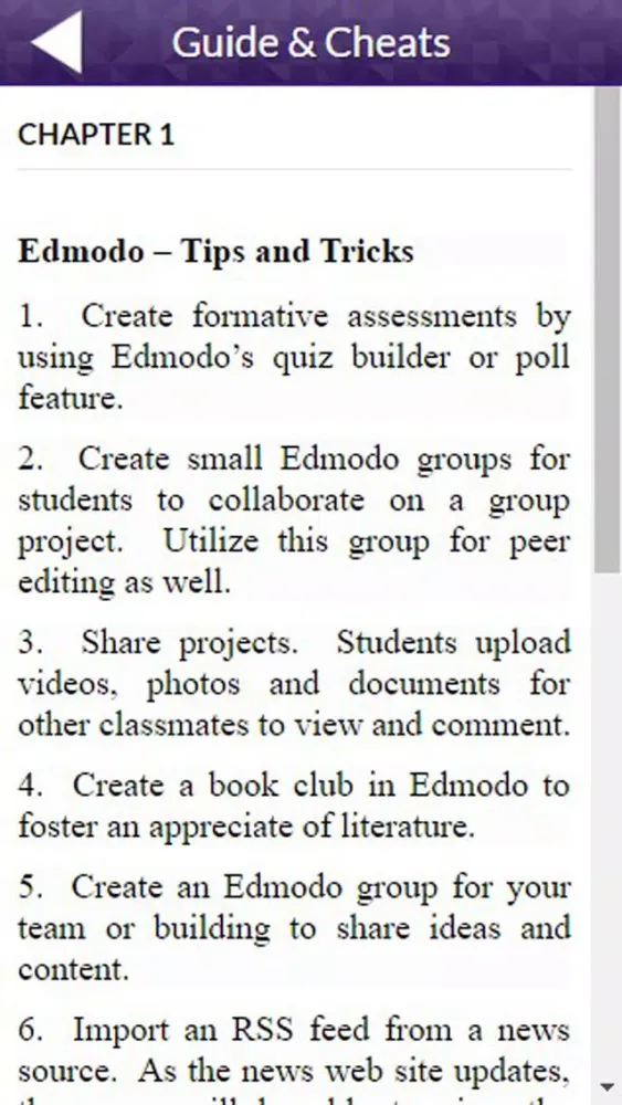 App Guide for Edmodo應用截圖
