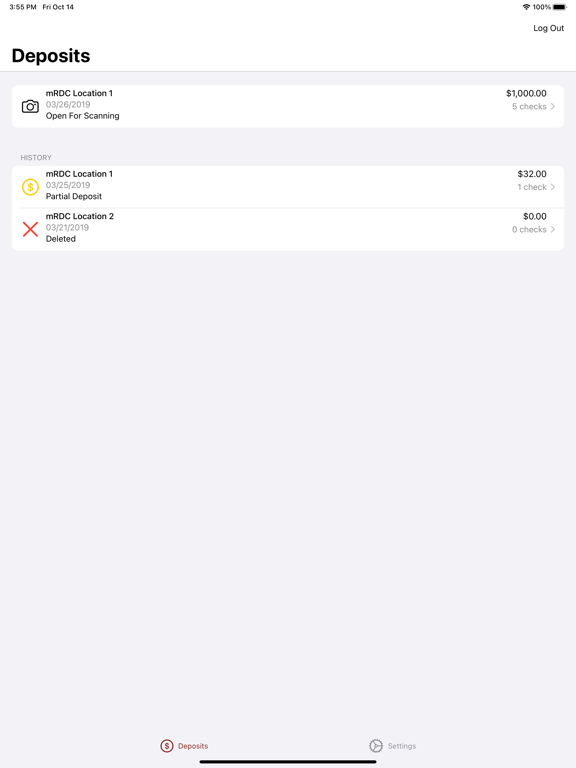صور ESB Business Deposit iPad 