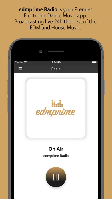 edmprime Radio Screenshots