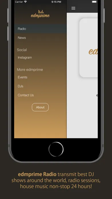edmprime Radio Screenshots