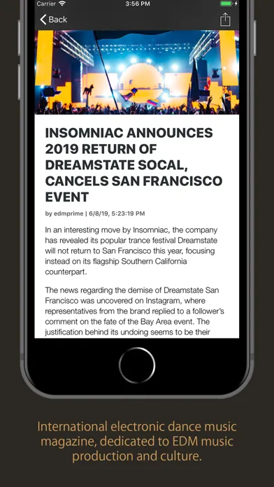 edmprime Radio Screenshots