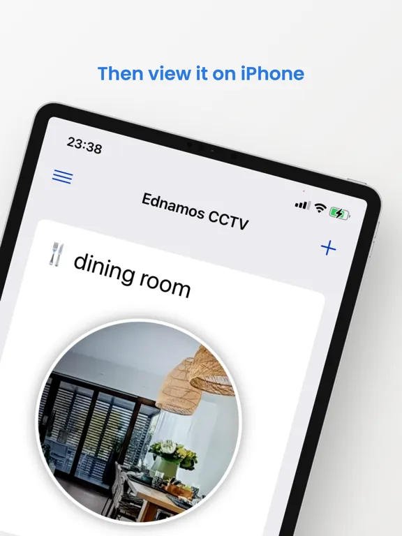 Ednamos CCTV Camera iPad  Screenshots