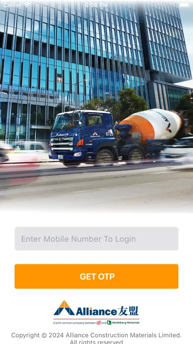 Скриншоты Alliance E-DOCKET Customer App
