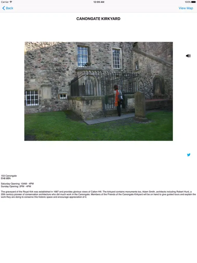 Zrzuty ekranu Edinburgh Doors Open Day 2016 iPad 