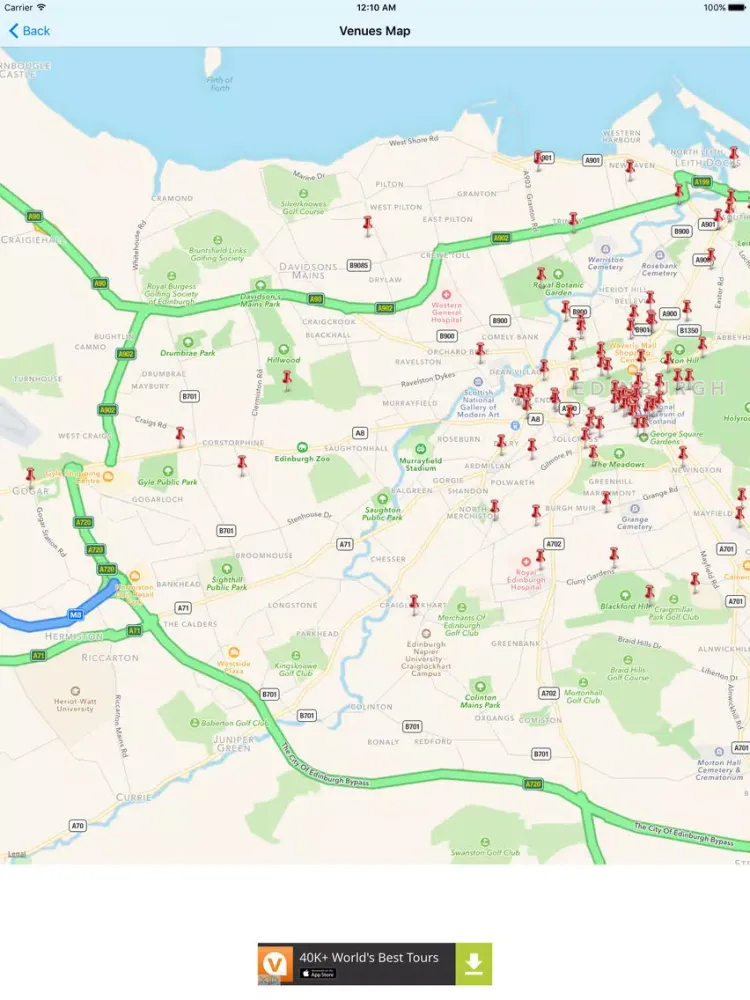 Zrzuty ekranu Edinburgh Doors Open Day 2016 iPad 