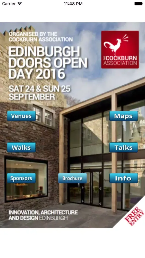 Zrzuty ekranu Edinburgh Doors Open Day 2016