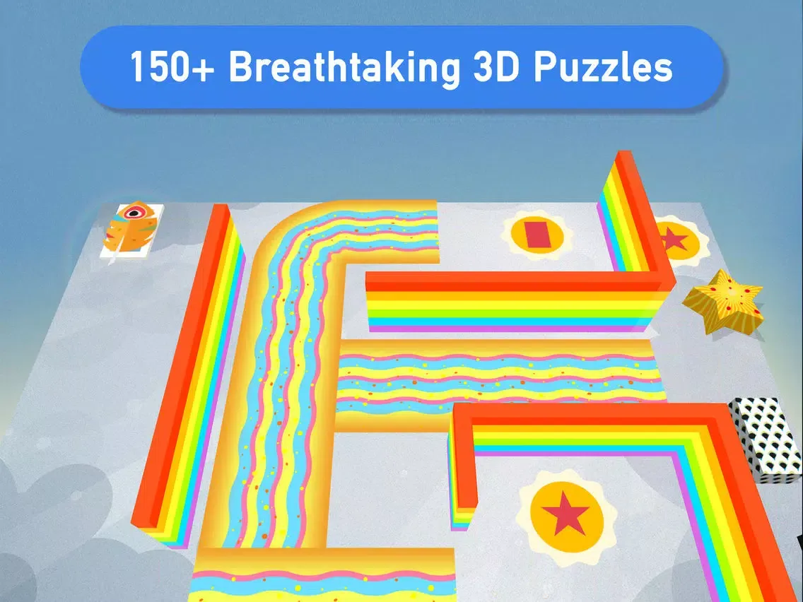 Tangkapan layar Busy Shapes 2 iPad 