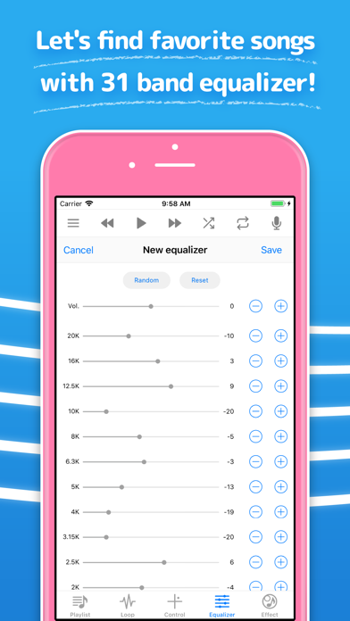 Hayaemon - Music Player سکرین شاٹس