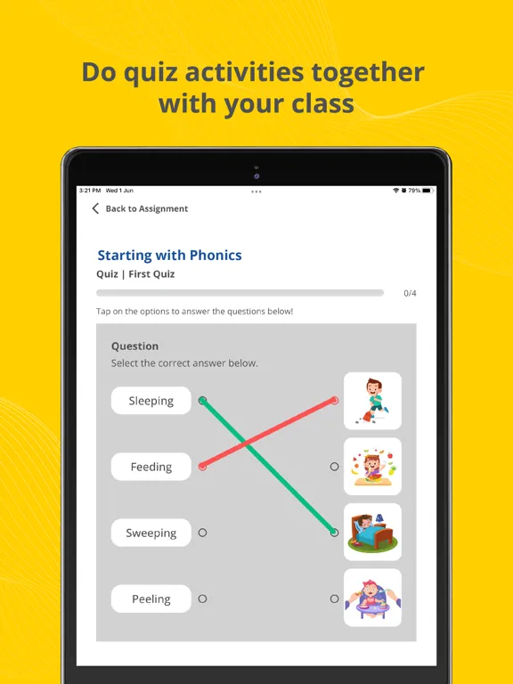Capturas de tela do Nurture Craft Teacher iPad 
