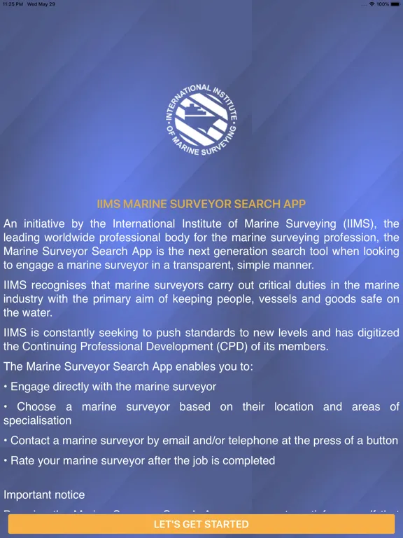ภาพหน้าจอของ Marine Surveyor Search iPad 