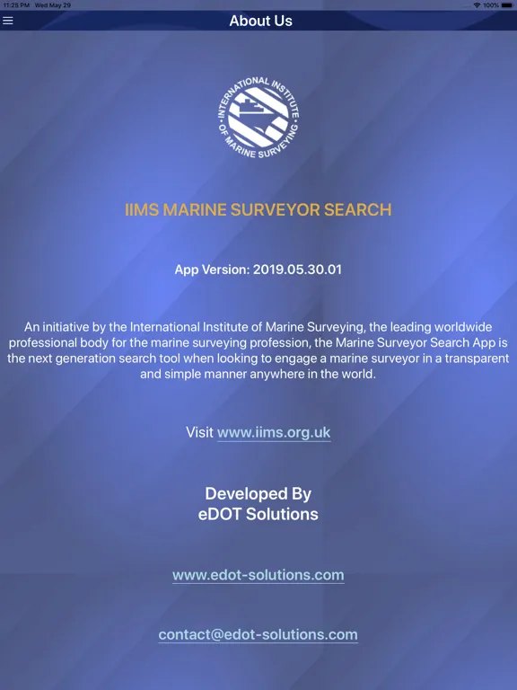 ภาพหน้าจอของ Marine Surveyor Search iPad 