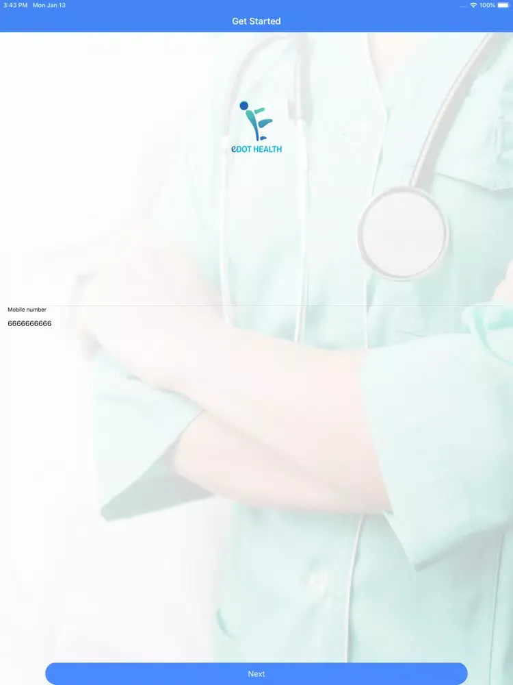 تصاویر eDot Health iPad 