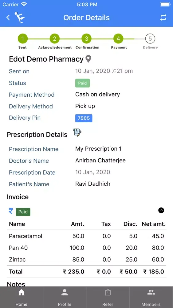 تصاویر eDot Health