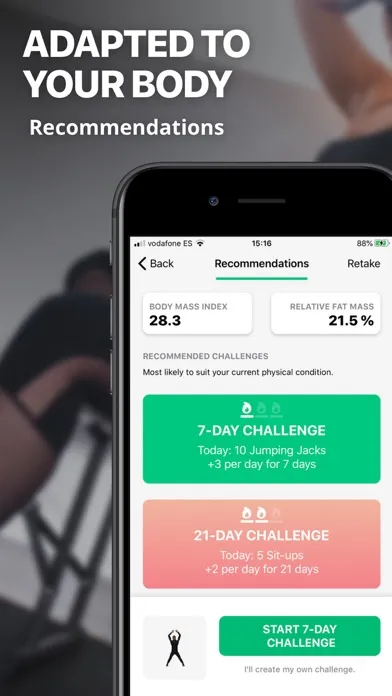 30 Day Fitness Workout at Home Ekran Görüntüleri